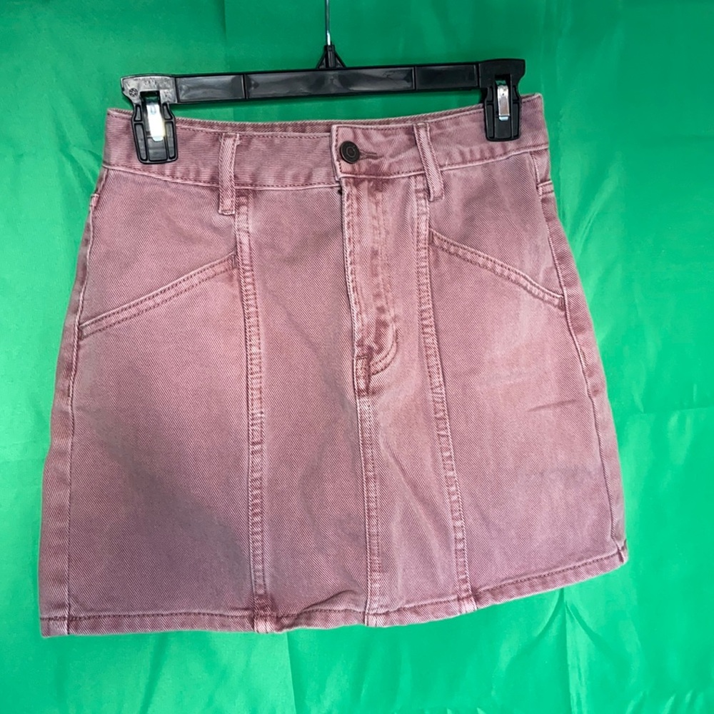 Cute mauve Jean skirt